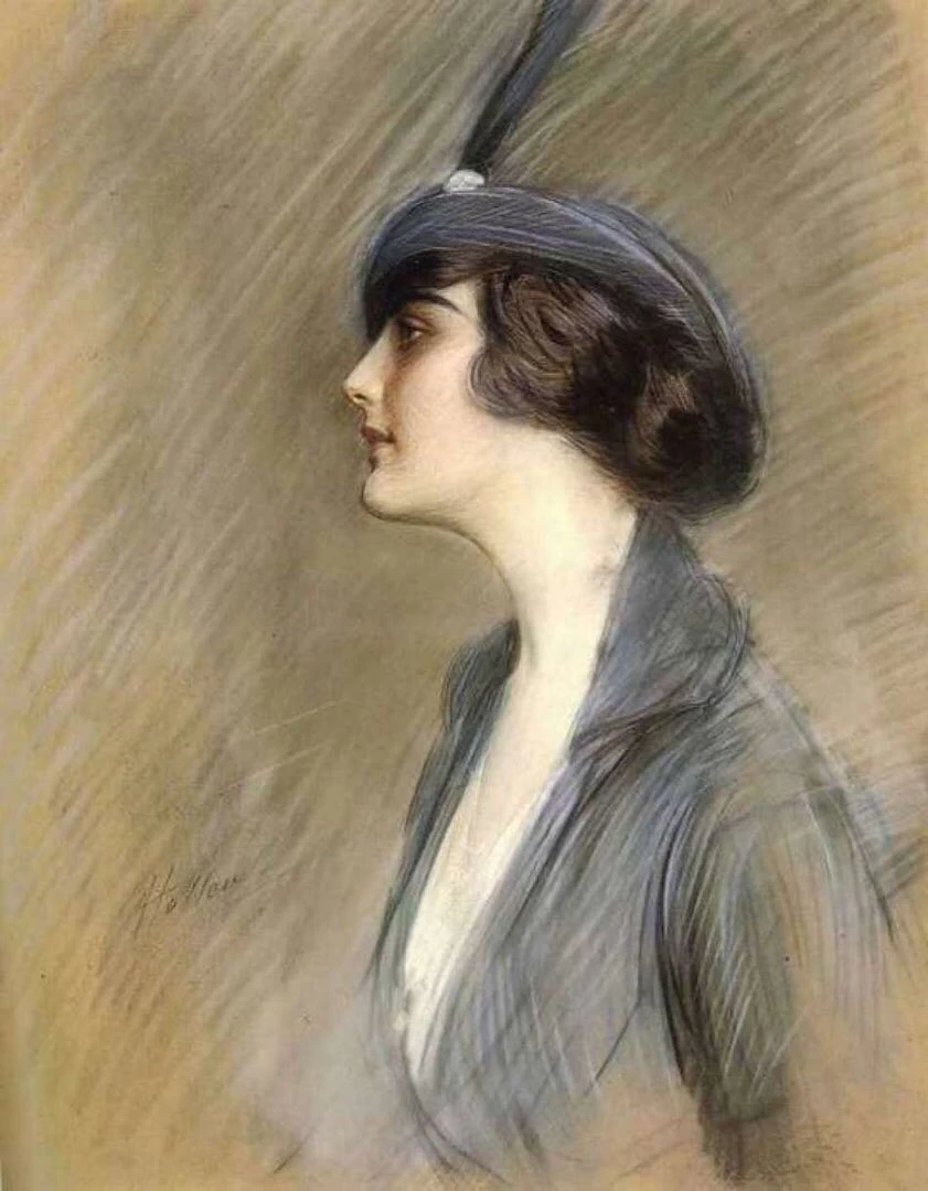 Ritratto di donna con cappello